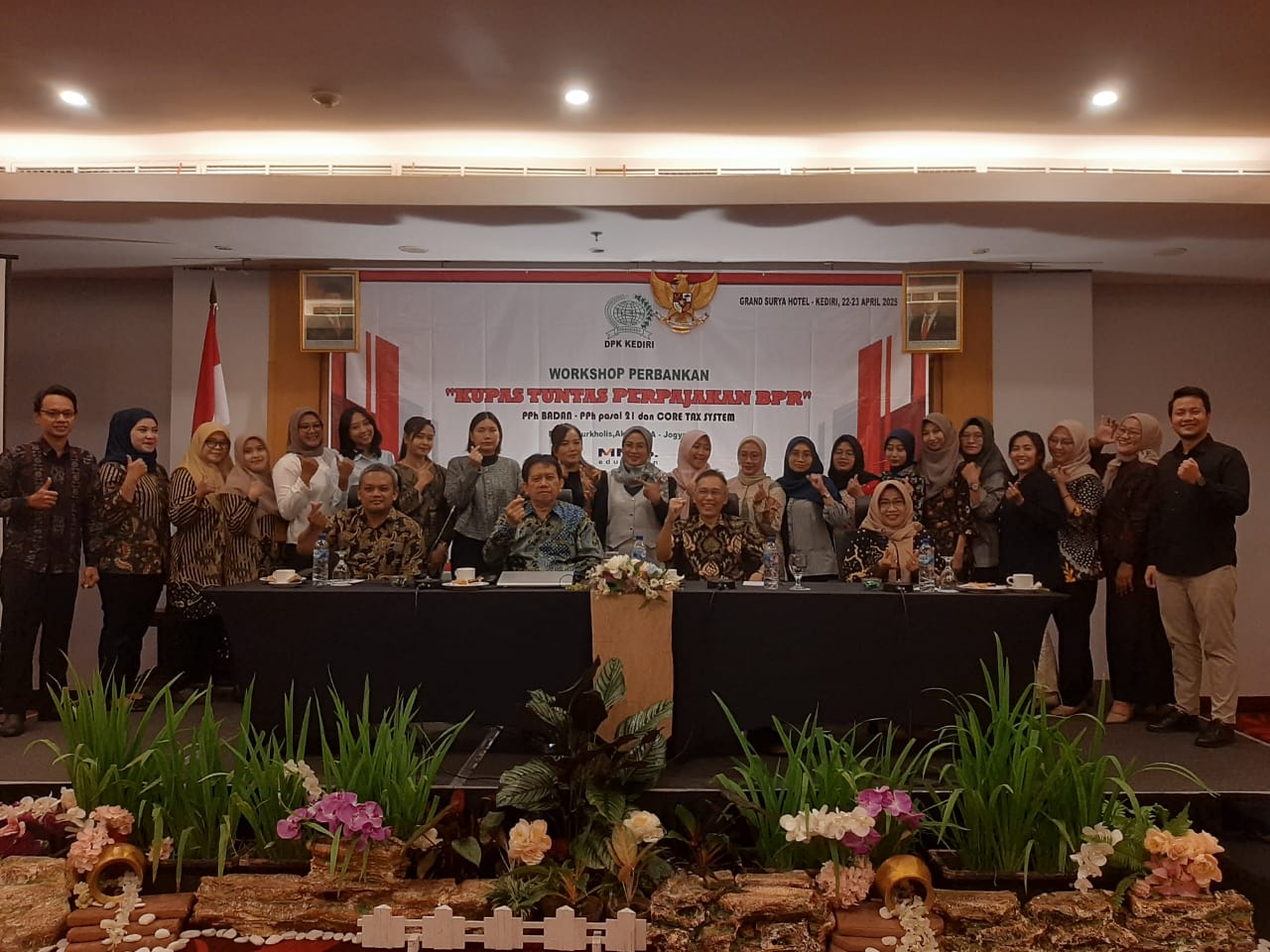 WORKSHOP PERBANKAN KUPAS TUNTAS PERPAJAKAN BPR (PPH BADAN, PPH 21 DAN CORETAX SYSTEM)